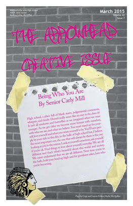 Being Who You Are by Senior Carly Mill