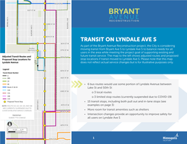 Transit on Lyndale Ave S