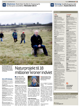 Naturprojekt Til 18 Millioner Kroner Indviet