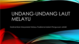 Undang-Undang Laut Melayu