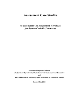 Assessment Case Studies