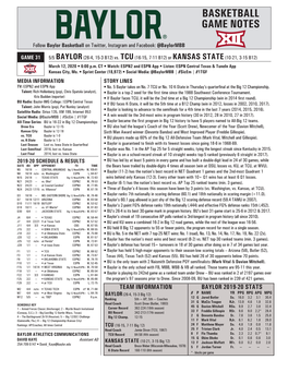 Basketball Game Notes Basketballgame 1 — Oral Roberts Game Notes