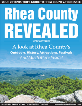 Your 2018 Visitor's Guide to Rhea County, Tennessee