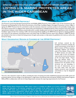 Listing U.S. Marine Protected Areas in the Wider Caribbean