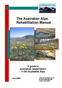 The Australian Alps Rehabilitation Manual