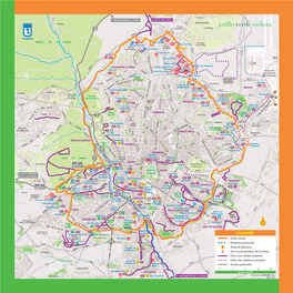 Plano Anillo Verde Ciclista De Madrid