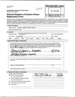 National Register of Historic Places Registration Form (National Register Bulletin 16A)