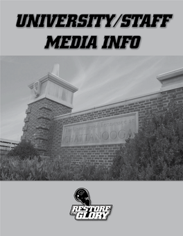 University/Staff Media Info