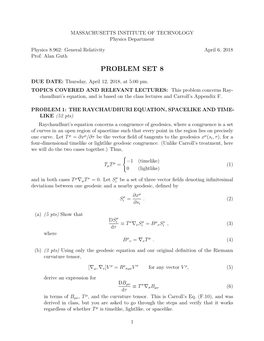 Original Problem Set