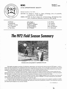 The1912field Season Summary