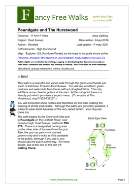 Poundgate & the Hurstwood