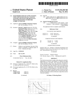 (12) United States Patent (10) Patent No.: US 9,334.203 B2 Small Et Al