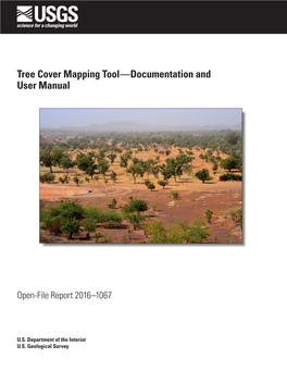 Tree Cover Mapping Tool—Documentation and User Manual