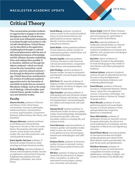 Critical Theory