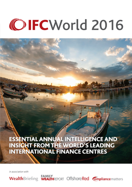 Essential Annual Intelligence and Insight from the World's Leading International Finance Centres