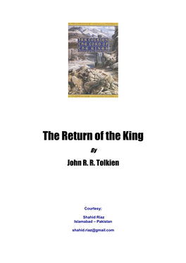 The Return of the King