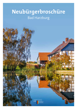 Neubürgerbroschüre Bad Harzburg