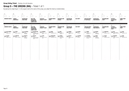 THE GREENS (WA) – Ticket 1 of 1 by Placing the Single ﬁgure 1 in the Square Next to the Name of This Group, You Adopt the Ticket As Marked Below