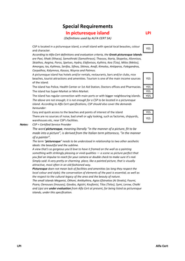 In Picturesque Island LPI (Definitions Used by ALFA CERT SA)