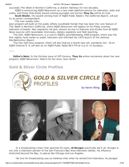 Gold & Silver Circle Profiles