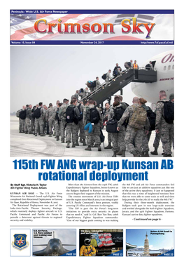 115Th FW ANG Wrap-Up Kunsan AB Rotational Deployment by Staff Sgt