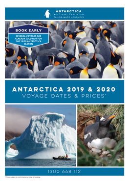 Antarctica 2019 & 2020