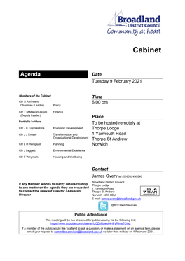 Cabinet Papers