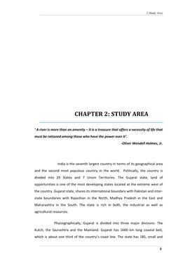 Chapter 2: Study Area