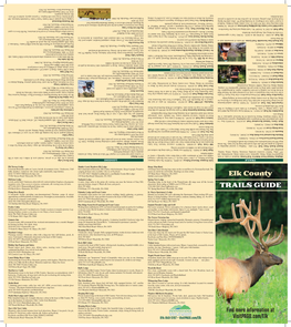 Elk County TRAILS GUIDE
