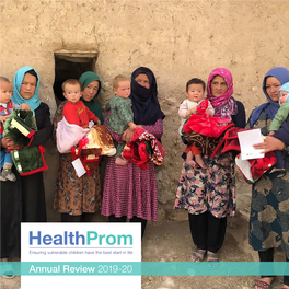 Annual Review 2019-20 Healthprom Annual Review 2020