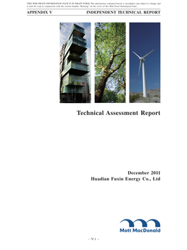 Technical Assessment Report