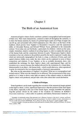 Chapter 3 the Birth of an Anatomical Icon