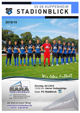 2018-19 FC Waldkirch