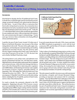 California Gulch Superfund Site