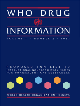 Who Drug Information