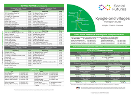 Kyogle and Villages