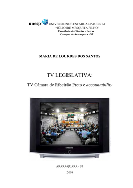 Tv Legislativa