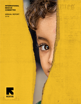International Rescue Committee Annual Report 2018