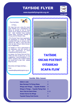 June 2008 Tayside Newsletter