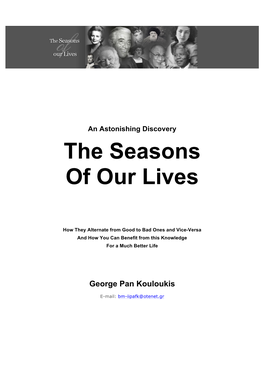 The Seasons of Our Lives