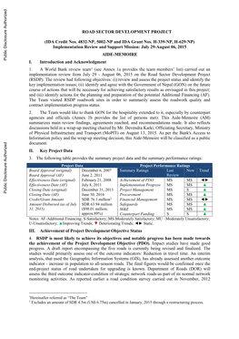 World Bank Document