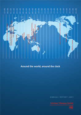 Hutchison Whampoa Limited Annual Report 2001 Working Aroundtheworld Business Highlights2001 South Korea