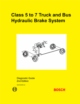 Class 5 to 7 Truck and Bus Hydraulic Brake System