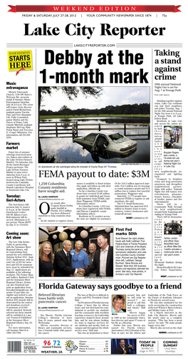 FEMA Payout to Date: $3M Back