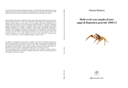 Molti Occhi Sono Meglio Di Uno: Saggi Di Linguistica Generale 2008-12