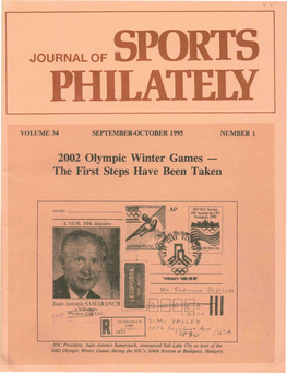 Journal of Sports Philately