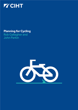 Planning for Cycling Document.Indd