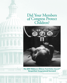 Did Your Members of Congress Protect Children?