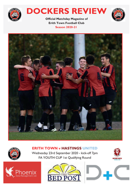 Erith Town Vs. Hastings United