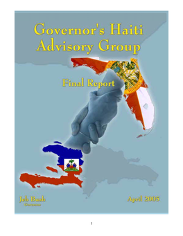 Governor's Haiti Advisory Group Final Report April 2005